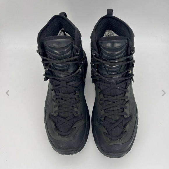Hoka One One Tor Ultra Hi 2 All Black Men Hiking Shoes 1107293 BLK Size 12 - Picture 10 of 11